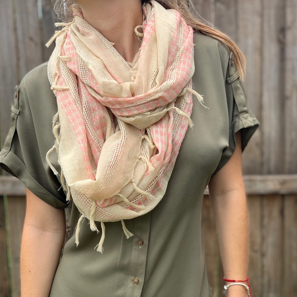 Beautiful Cream Scarf